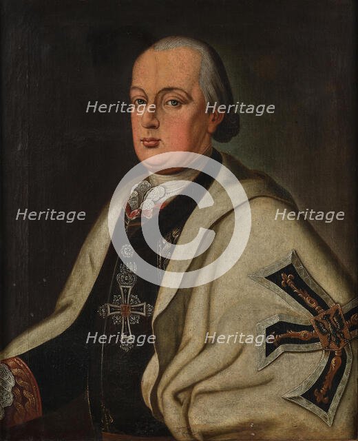 Archduke Maximilian Francis of Austria (1756-1801), as Grand Master of the Teutonic Knights. Creator: Anonymous.