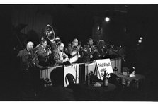 NatWest Jazz Band ,  Ronnie Scott's, Soho, London, 1987.   Artist: Brian O'Connor.