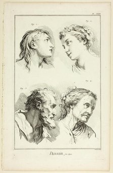 Design: Ages, from Encyclopédie, 1762/77. Creator: Benoit-Louis Prevost.