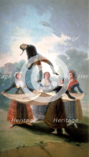 'The Puppet', 1792. Artist: Francisco Goya