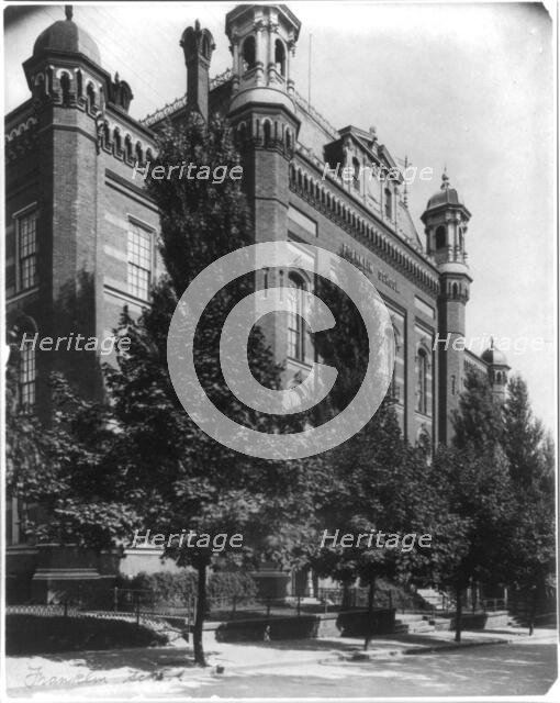 Franklin School, Wash., D.C, c1900. Creator: Frances Benjamin Johnston.
