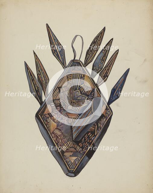 Candle Sconce, c. 1936. Creator: E. Boyd.