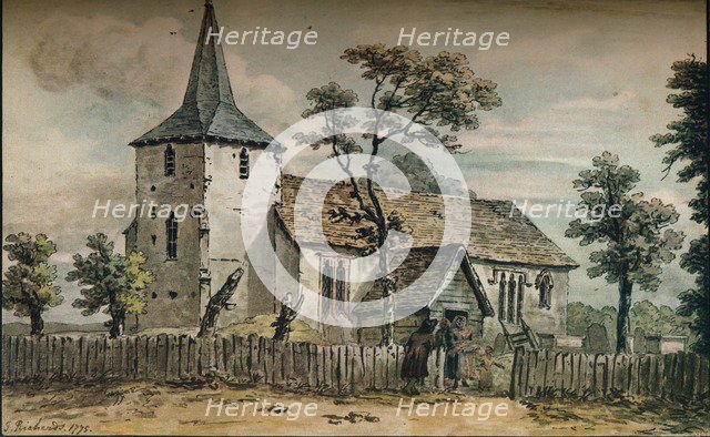 'Downe Church, Kent', 1775. Artist: John Inigo Richards.