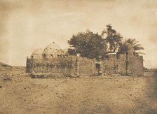 Tombeau de Hadji-Abdallah-el-Marabout, à Herment, 1849-50. Creator: Maxime du Camp.