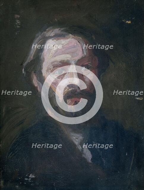 Portrait of the sculptor Pier Pander (1864-1919), 1893-1894.  Creator: Thomas Cool.