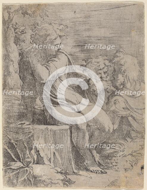 The Boy and Two Old Men. Creator: Parmigianino.