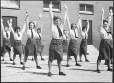 Royal Air Force No. 2 School of Photography, Palatine Road, Blackpool, 1942-1943. Creator: Barnet Saidman.