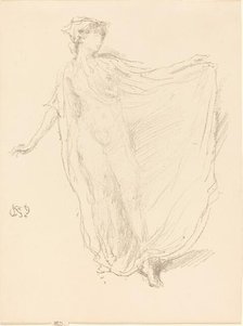 The Dancing Girl, 1889. Creator: James Abbott McNeill Whistler.