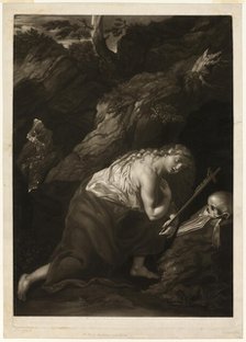 Magdalen in the Desert, c. 1800. Creator: Johann Joseph Freidhoff.