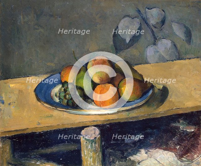 'Apples, Pears and Grapes', 1879-1880.  Artist: Paul Cezanne