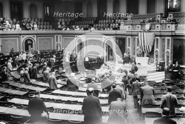House in session. May 1911. Creator: Bain News Service.