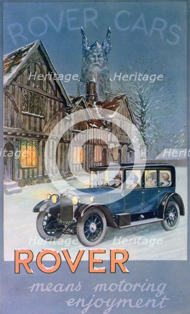 Advert for Rover Cars, 1927. Artist: Unknown