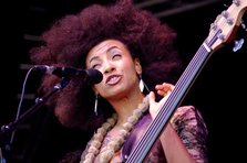 Esperanza Spalding, Love Supreme Jazz Festival, Glynde, East Sussex, 2013.  Artist: Brian O'Connor