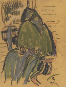 Old woman, 1925-1933. Creator: Zolo Palugyay.