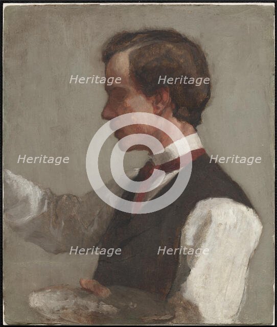 William James, c. 1859. Creator: John La Farge.