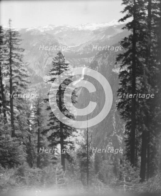 Travel views of Yosemite National Park, between 1903 and 1906. Creator: Arnold Genthe.
