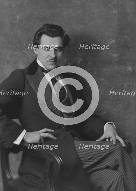 Votichenko, Sacha, Mr., portrait photograph, 1916 May 3. Creator: Arnold Genthe.