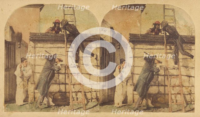 Harlequinades, about 1865. Creator: Unknown.