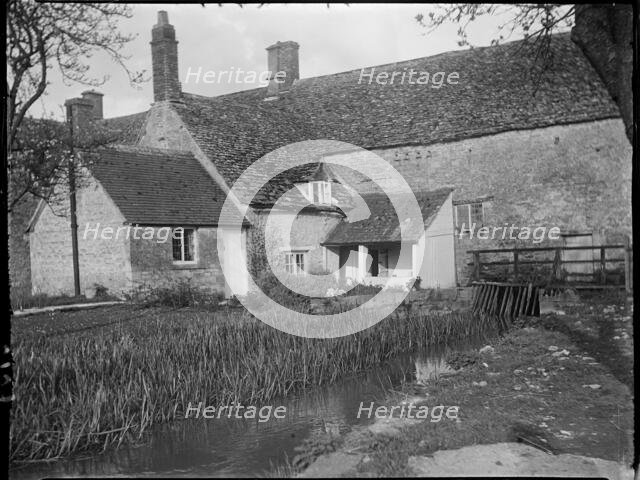 Mill Cottage, Swinbrook, Swinbrook and Widford, West Oxfordshire, Oxfordshire, 1924. Creator: Katherine Jean Macfee.