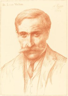 Dr. Louis Vintras, 1904. Creator: Alphonse Legros.