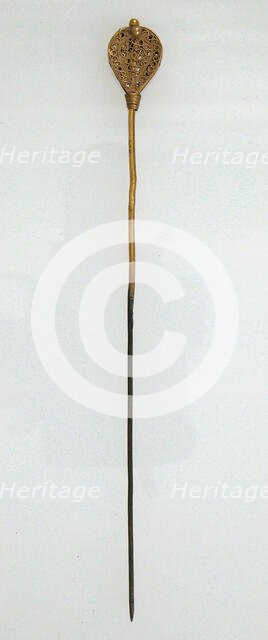 Hairpin, Frankish, 7th century. Creator: Unknown.