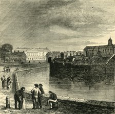 'The Tower Moat', (c1872). Creator: Unknown.