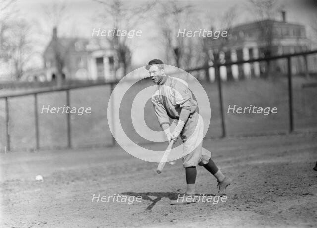 Eddie Ainsmith, Washington Al (Baseball), ca. 1913. Creator: Harris & Ewing.