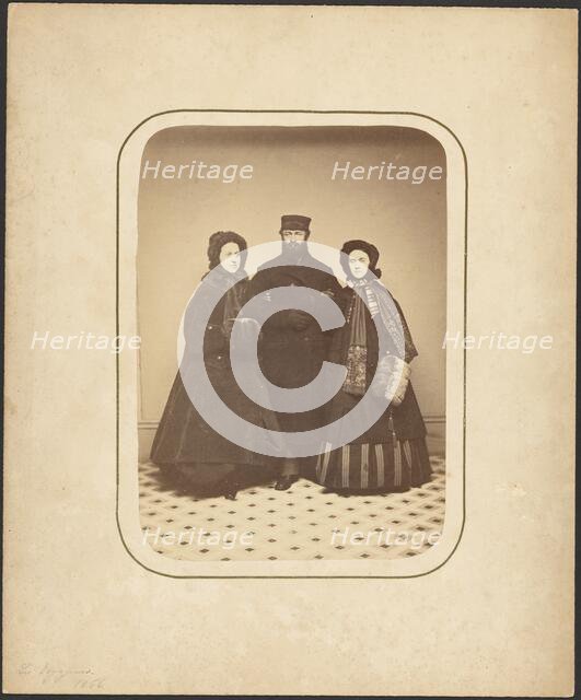 Les Voyageurs, 1866. Creator: Unknown.