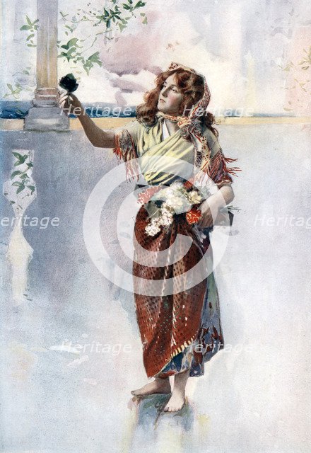 Ellaline Terriss in Bluebell in Fairyland', c1902.Artist: Ellis & Walery