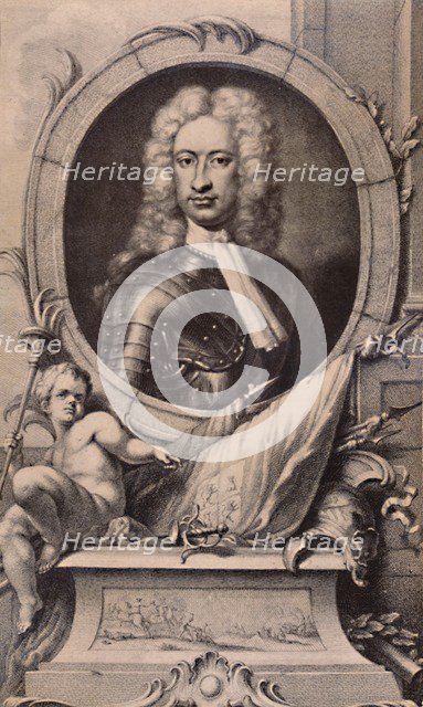 Charles Mordaunt, Earl of Peterborough and Monmouth, English soldier, c1740 (1894). Artist: Jacobus Houbraken.