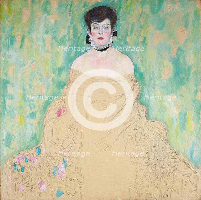 Portrait of Amalie Zuckerkandl , 1916-1918. Creator: Klimt, Gustav (1862-1918).