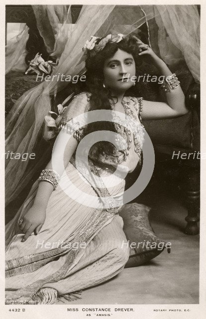Constance Drever, British actress, c1907.Artist: Rotary Photo