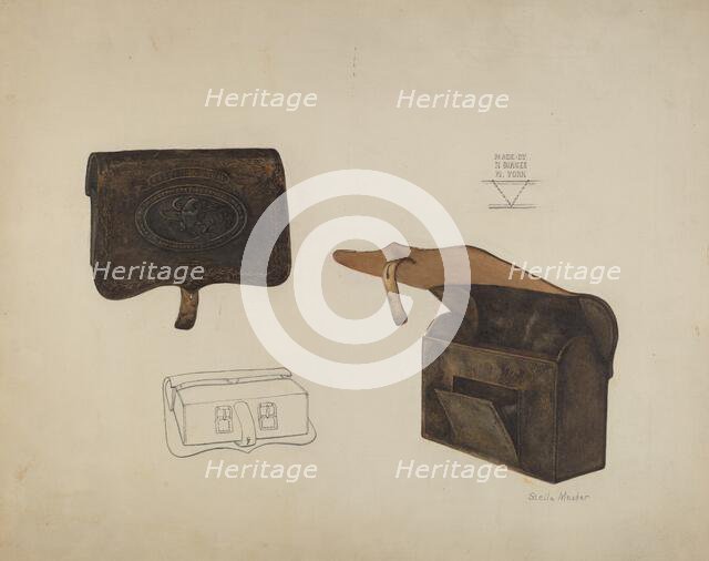 Mail Pouch, c. 1942. Creator: Stella Mosher.