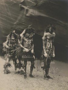 Yeibichai war gods, 1904, c1905. Creator: Edward Sheriff Curtis.