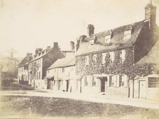Houses on Village Street, 1850s. Creator: Unknown.