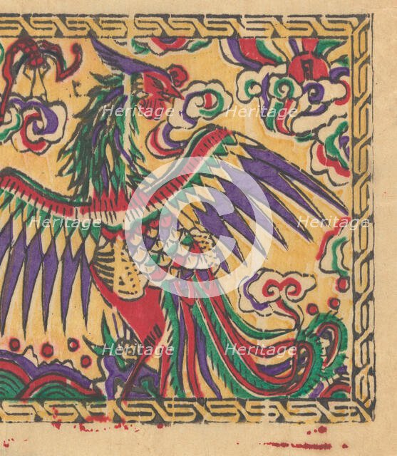 One hundred thirty-five woodblock prints including New Year's pictures (nianh..., 19th-20th century. Creator: Unknown.