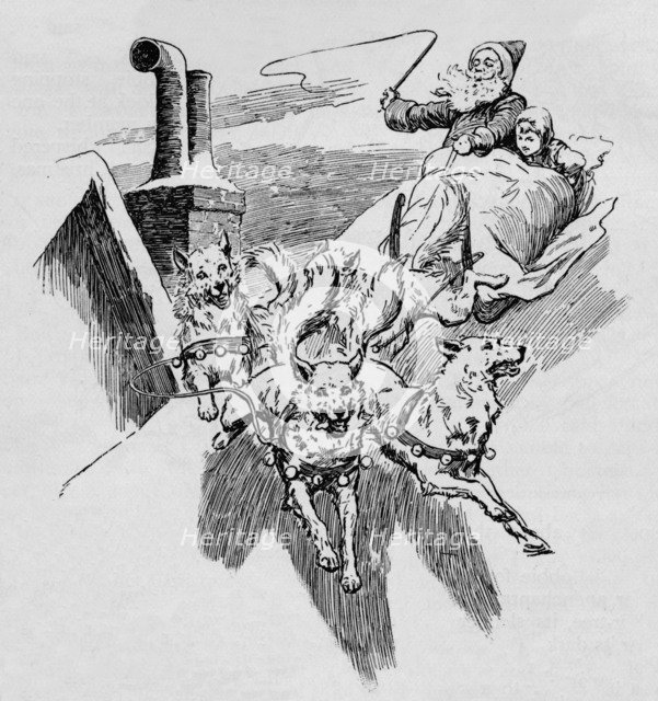 'Off They Whirled At A Pace That Took Bobbie's Breath Away', 1901. Artist: Unknown.