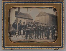 Untitled (Brass Band), 1852. Creator: Unknown.