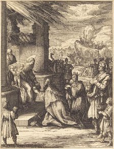 The Adoration of the Magi, 1623/1628. Creator: Jacques Callot.