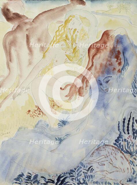 Composition, Sun and Shadow, c1920s. Creator: Isaac Grunewald.