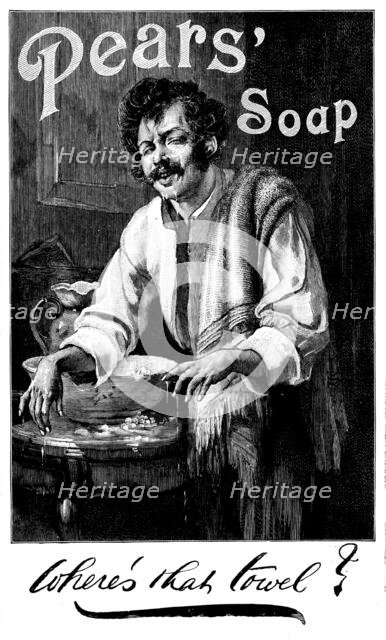 Advertisement for Pears' Soap, 1895. Creator: Unknown.
