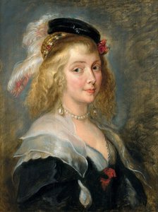 Portrait of Hélène Fourment, 1640. Creator: Rubens, Pieter Paul (1577-1640).