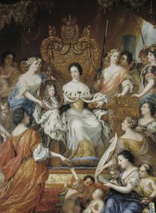 Allegory of the regency of Ulrika Eleonora of Sweden (1656-1693), End of 17th cen.