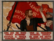 Long live the Third Communist International!, 1921.