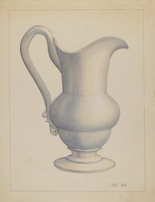 Pitcher, 1935/1942. Creator: Janet Riza.