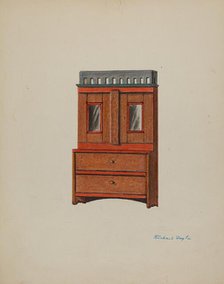 Toy Cupboard, c. 1939. Creator: Richard Taylor.