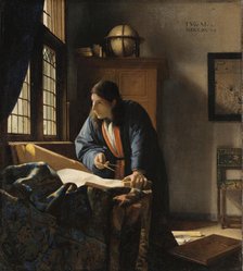 The Geographer, 1669. Creator: Jan Vermeer