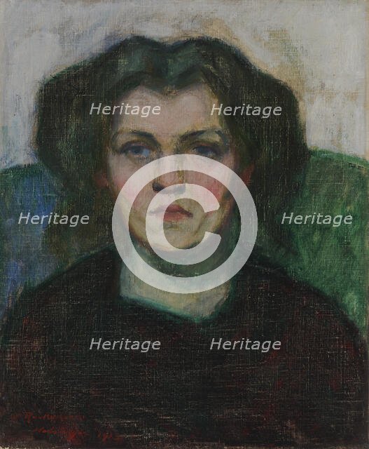 A Woman, 1913. Creator: Jalmari Ruokokoski.