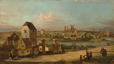 View of Munich from the east, ca 1762-1767. Creator: Bellotto, Bernardo (1720-1780).