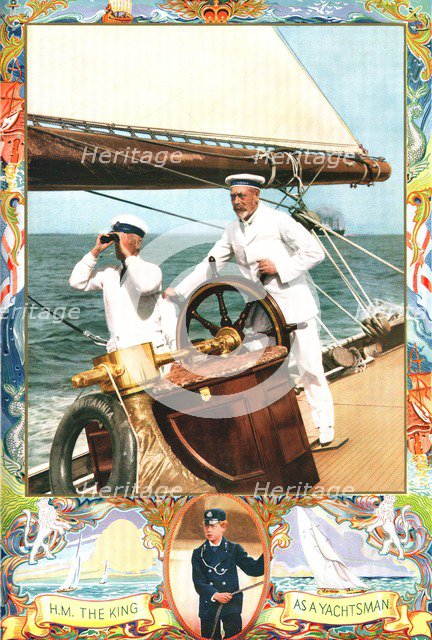 King George V as a yachtsman, c1935. Artist: Unknown.
